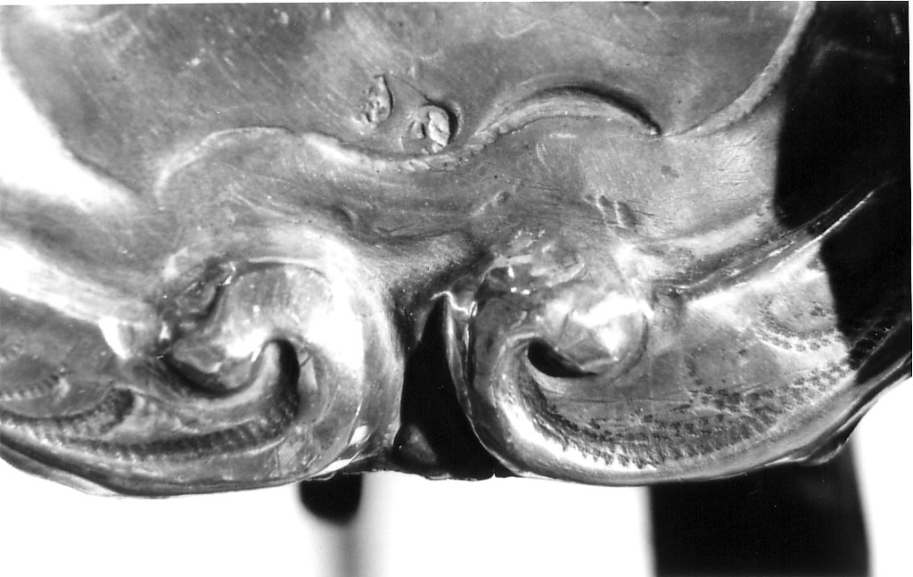 candelabro - ambito viterbese (seconda metà sec. XVII)