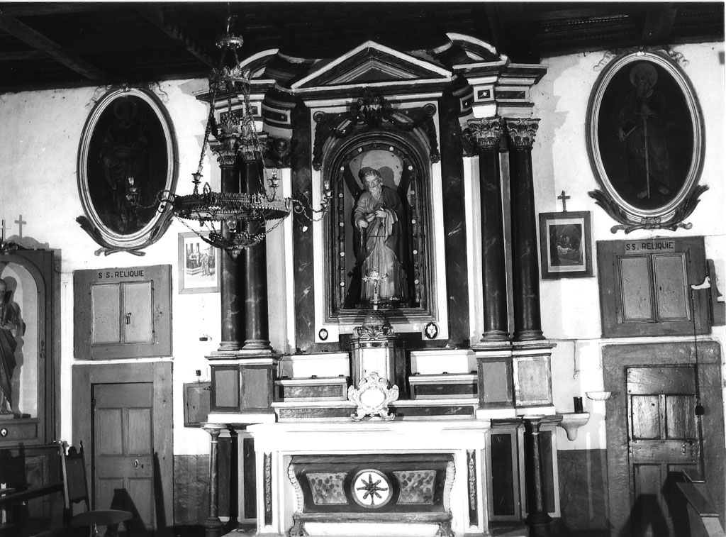 mostra d'altare - ambito laziale (sec. XVIII)