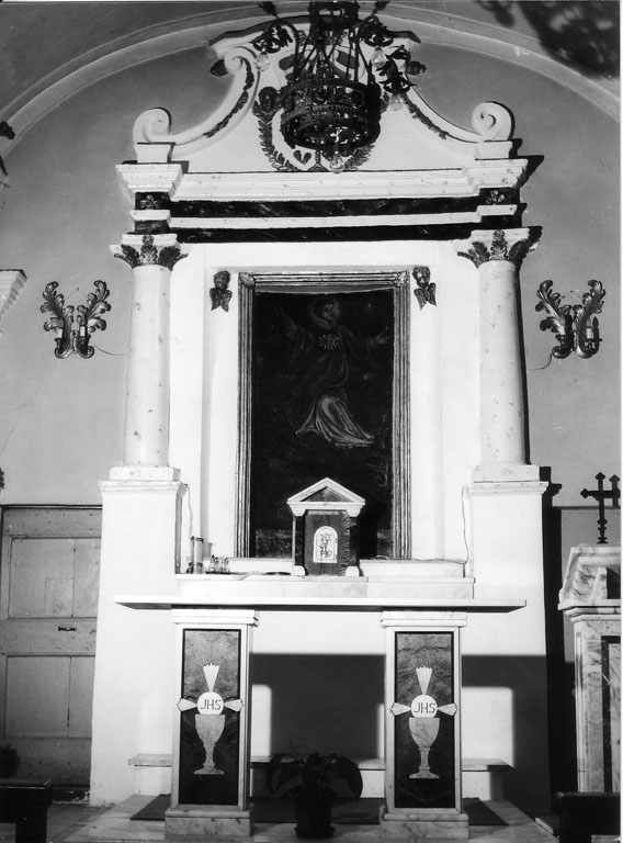 mostra d'altare - ambito laziale (sec. XIX)