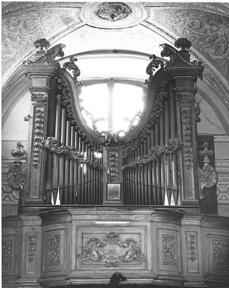 cassa d'organo - ambito laziale (sec. XVIII)