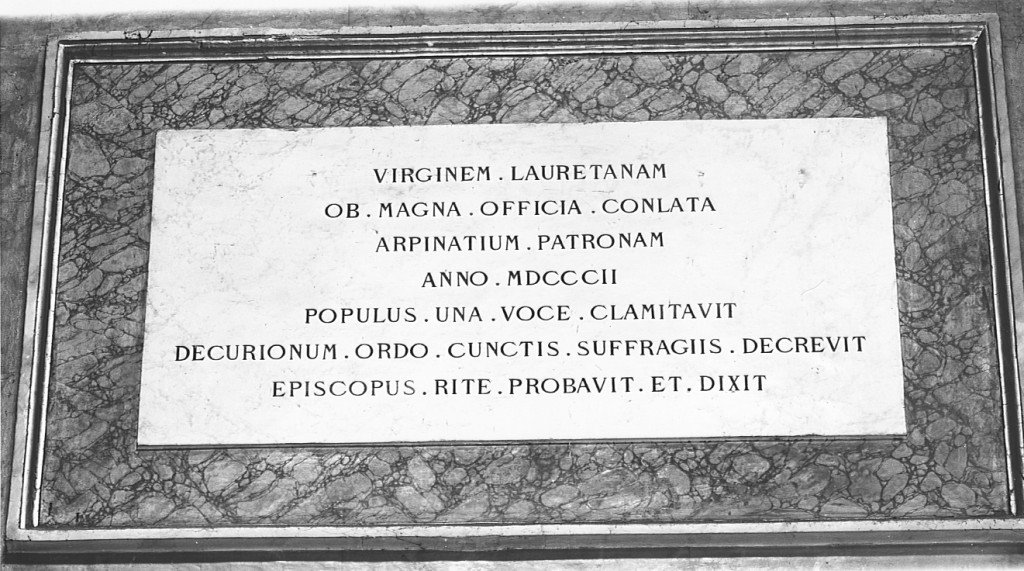 lapide commemorativa - ambito laziale (sec. XX)