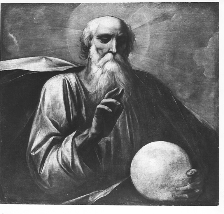 Dio Padre benedicente (dipinto) di Cesari Giuseppe detto Cavalier d'Arpino (sec. XVII)