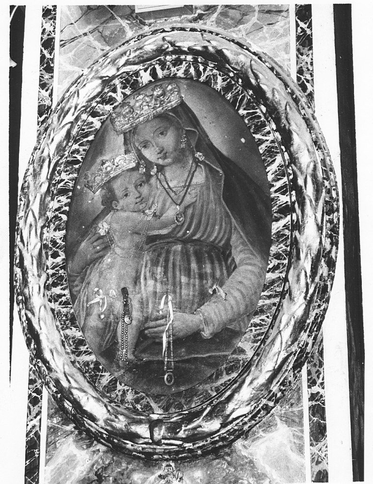 Madonna con Bambino (dipinto) - ambito laziale (sec. XVIII)