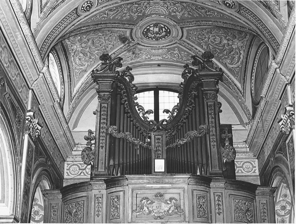 cassa d'organo - ambito laziale (seconda metà sec. XVIII)