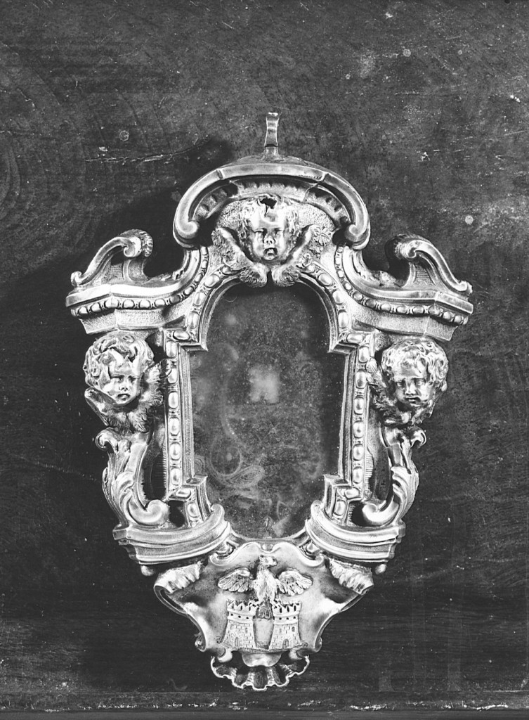 reliquiario - ambito napoletano (prima metà sec. XVIII)