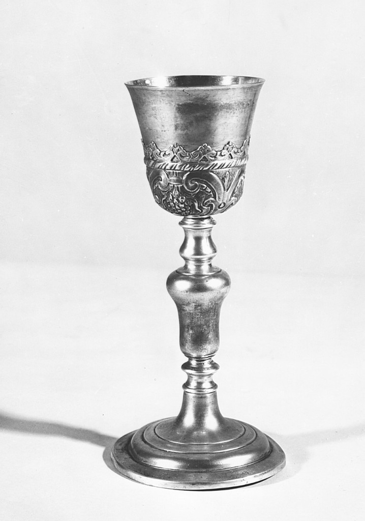 calice - ambito laziale (seconda metà sec. XVII)