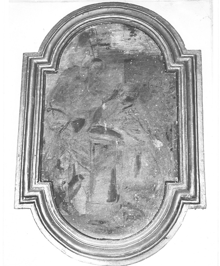 Santi (dipinto, coppia) - ambito laziale (sec. XVIII)