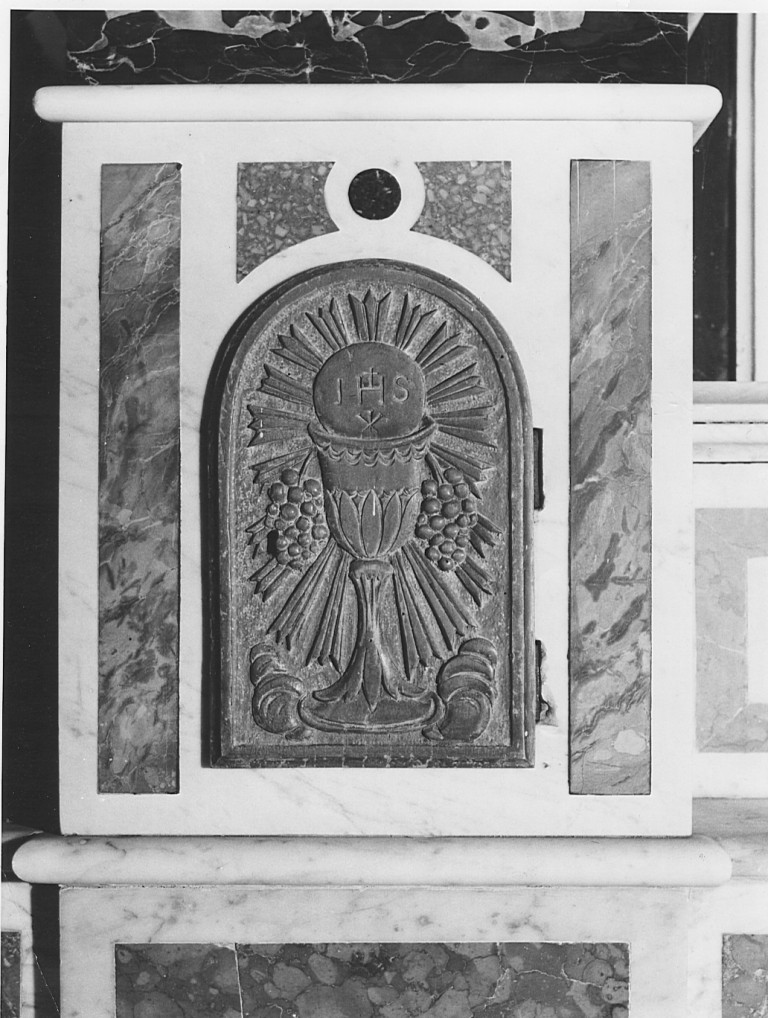 tabernacolo - ambito laziale (ultimo quarto sec. XVIII)