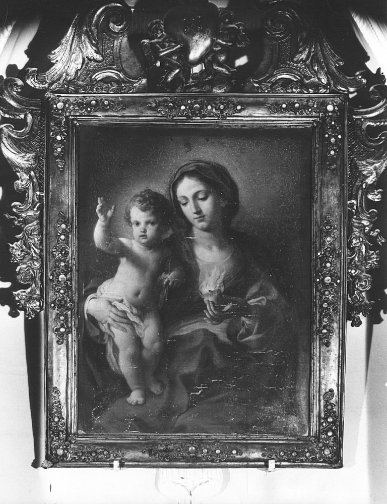 Madonna con Bambino (dipinto) di Conca Sebastiano (inizio sec. XVIII)