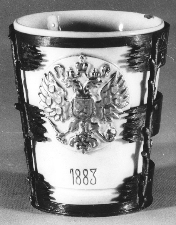 bicchiere - manifattura russa (sec. XIX)