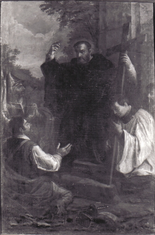San Giovanni Facundo (dipinto) di Conca Giovanni (cerchia) (metà sec. XVIII)