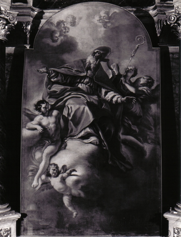 gloria di San Marco Galileo (dipinto) di Velpi Luigi (sec. XVIII)