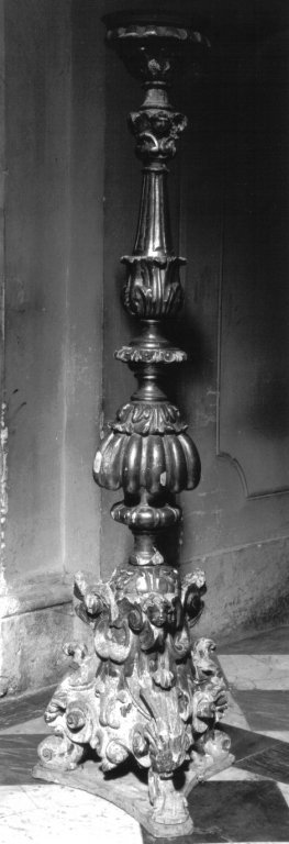 candelabro - ambito laziale (sec. XVIII)