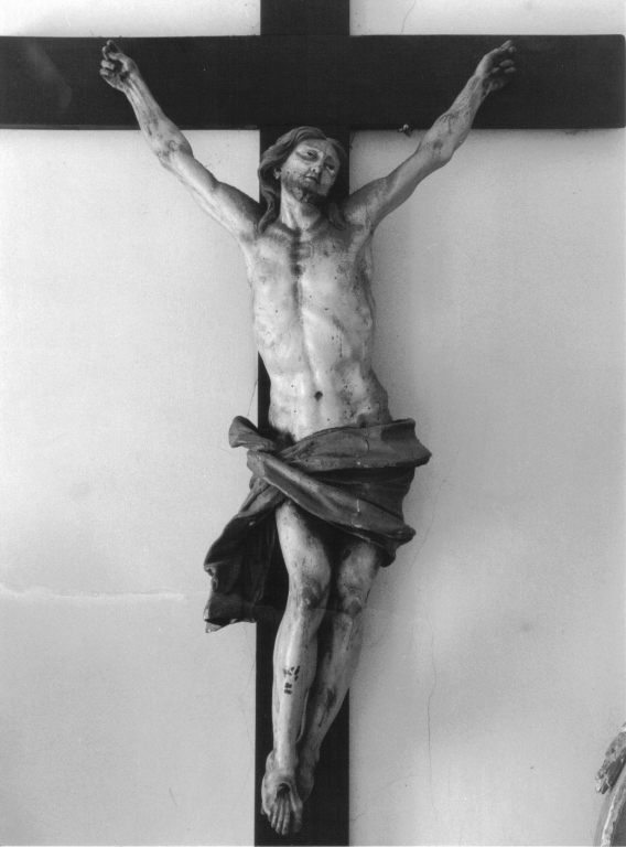 Cristo crocifisso (scultura) - ambito laziale (sec. XVIII)