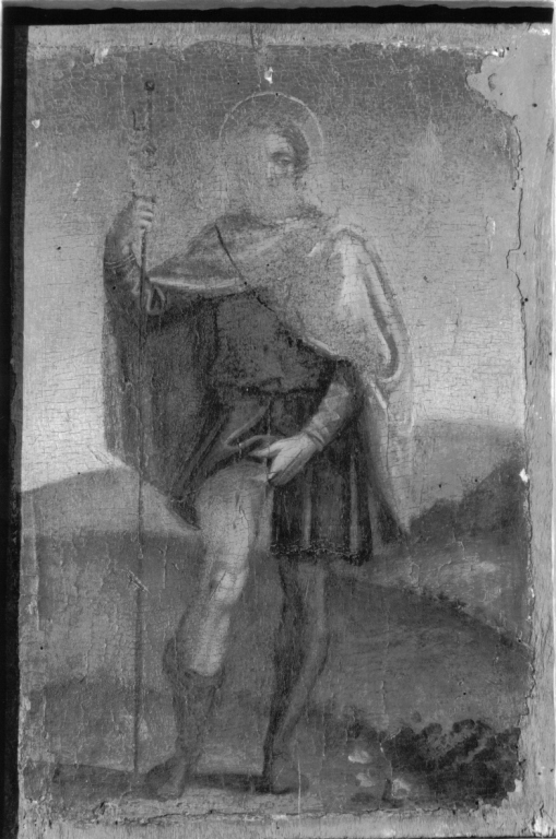 San Rocco (dipinto) di Criscuolo Giovan Filippo (sec. XVI)