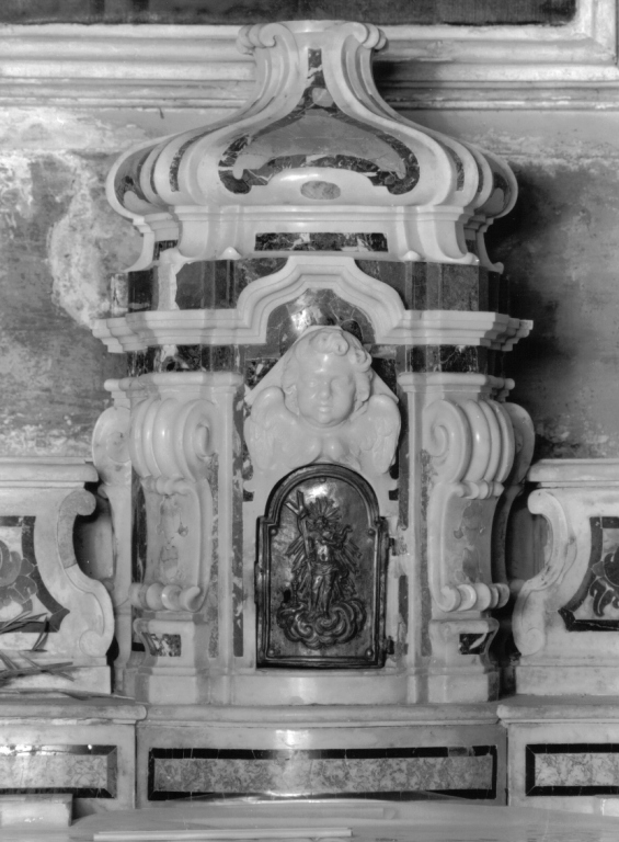 tabernacolo - ambito laziale (metà sec. XVIII)