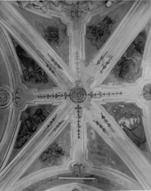 decorazione plastico-pittorica - ambito laziale (metà sec. XVIII)