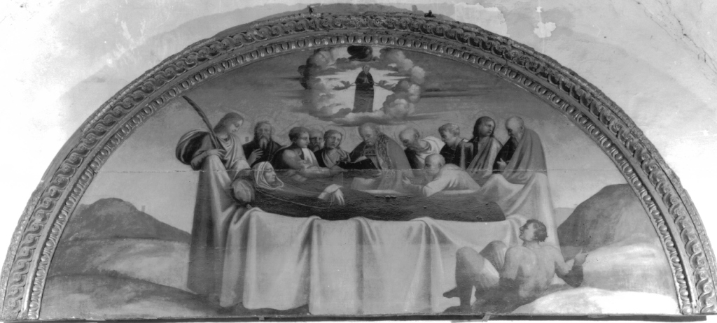 transito della Madonna (dipinto) di Criscuolo Giovan Filippo (sec. XVI)