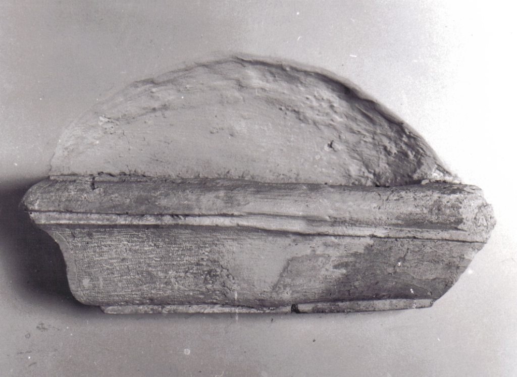 acquasantiera pensile - ambito laziale (metà sec. XVI)