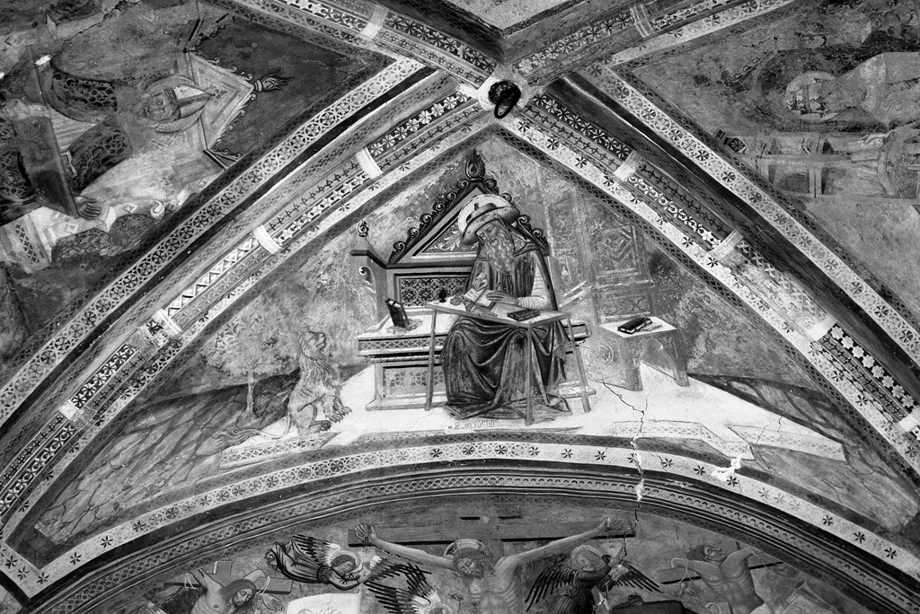 quattro Dottori della Chiesa (dipinto) di Sparapane Antonio, Sparapane Giovanni (sec. XV)