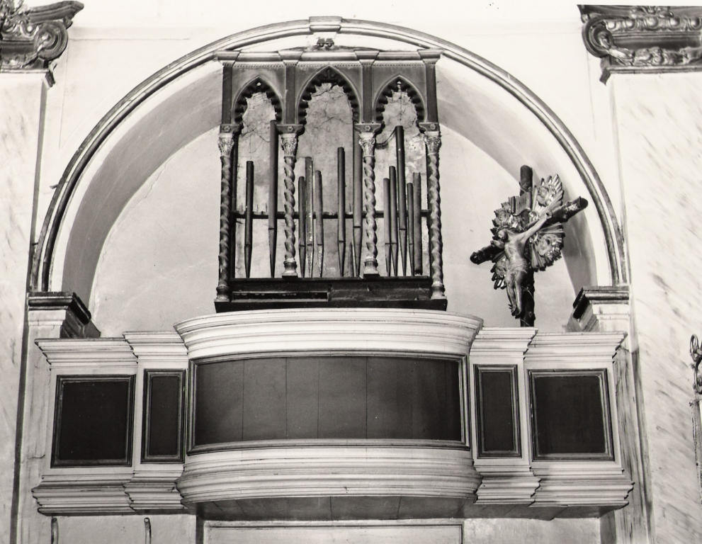 cassa d'organo - ambito laziale (metà sec. XIX)