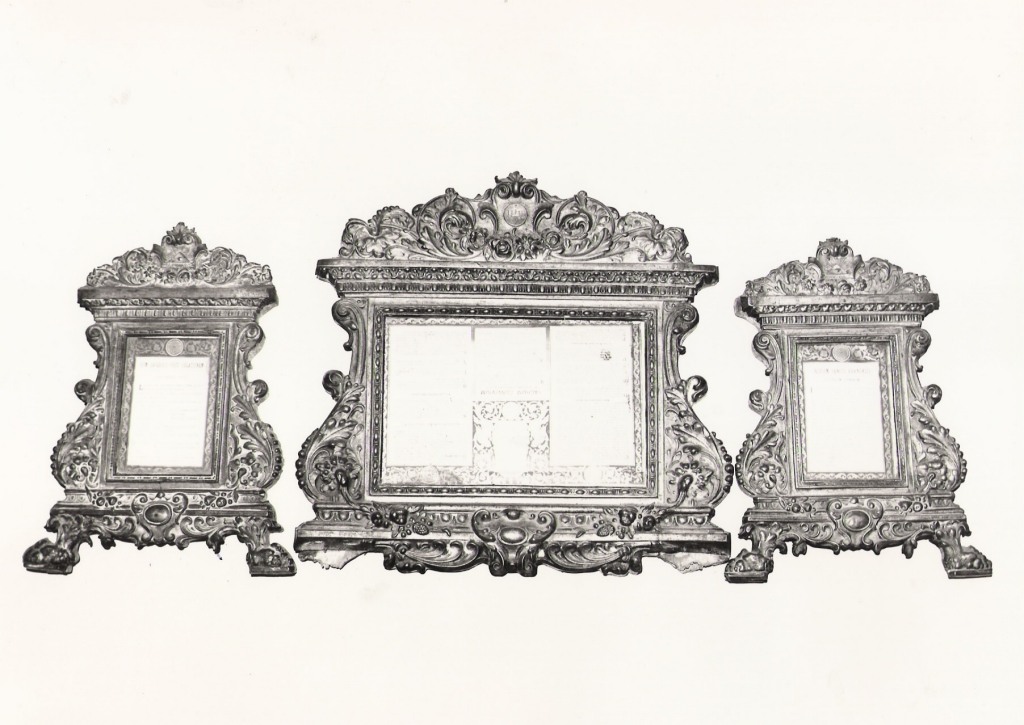 cartagloria - ambito laziale (seconda metà sec. XIX)