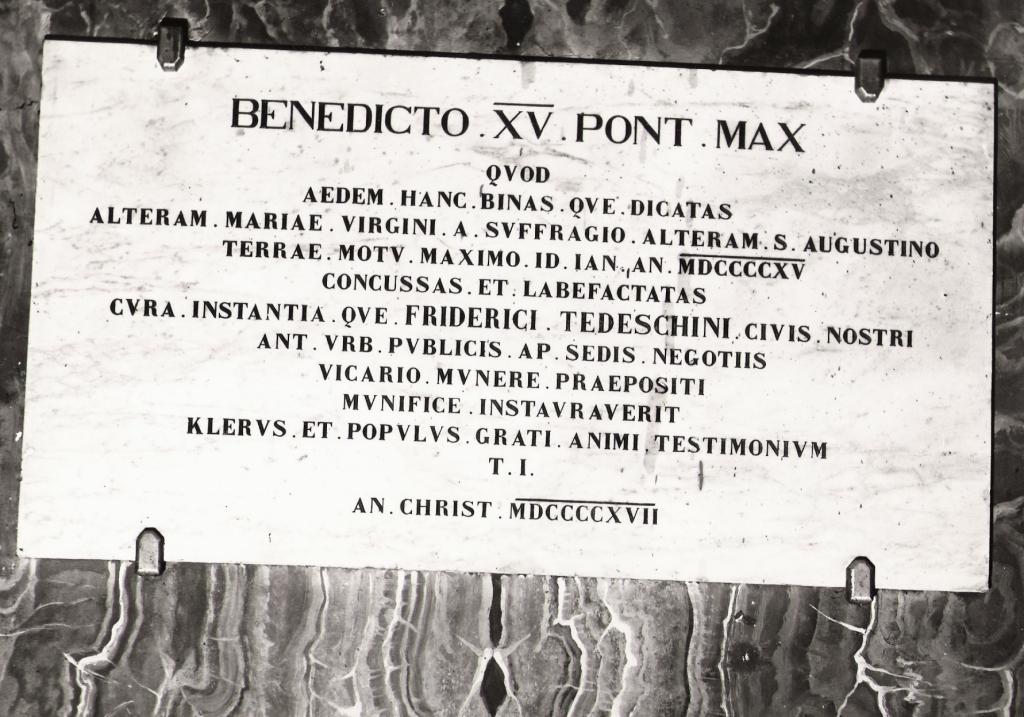 lapide commemorativa - ambito laziale (sec. XX)