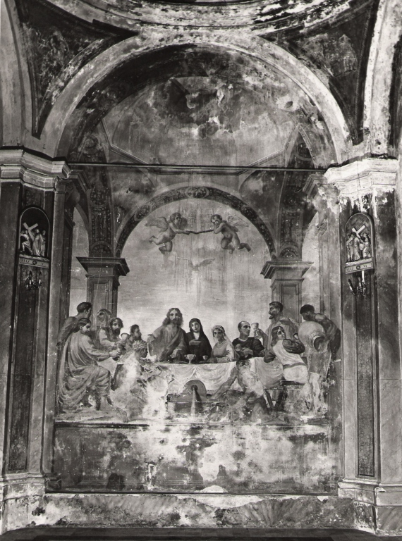 nozze di Cana (dipinto, complesso decorativo) di Trivisonno Amedeo (sec. XX)
