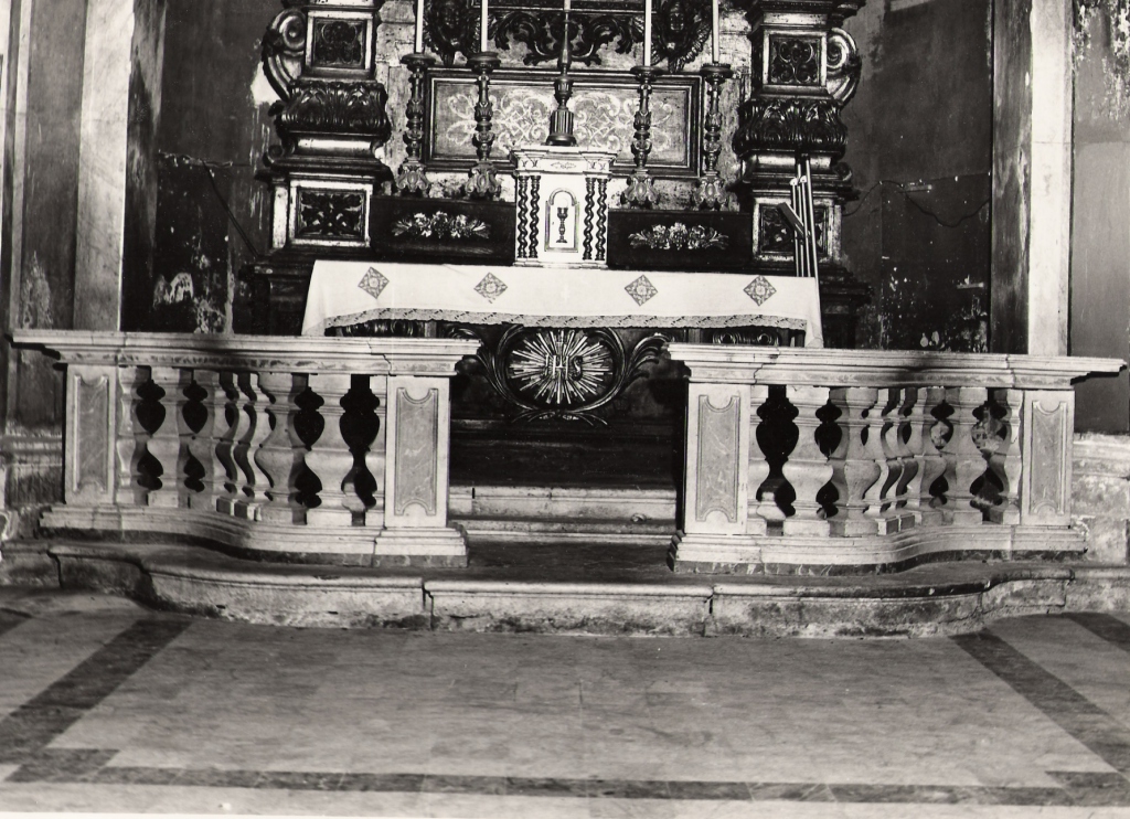 balaustrata - ambito laziale (sec. XVIII)