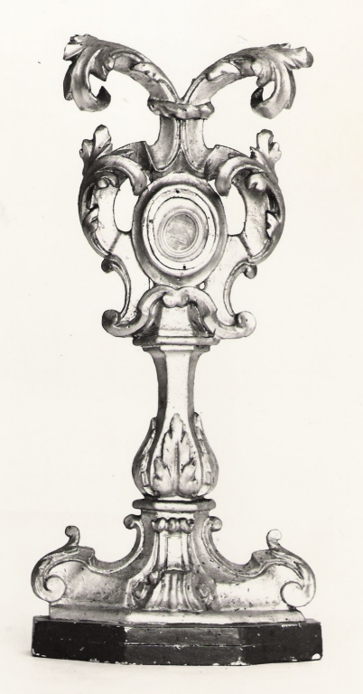 motivi decorativi vegetali (reliquiario) - ambito laziale (fine/inizio secc. XVIII/ XIX)