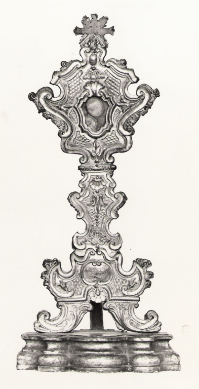 motivi decorativi vegetali (reliquiario) - ambito laziale (prima metà sec. XIX)