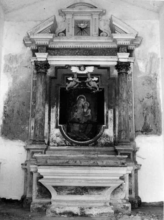 altare maggiore - ambito laziale (sec. XVI)