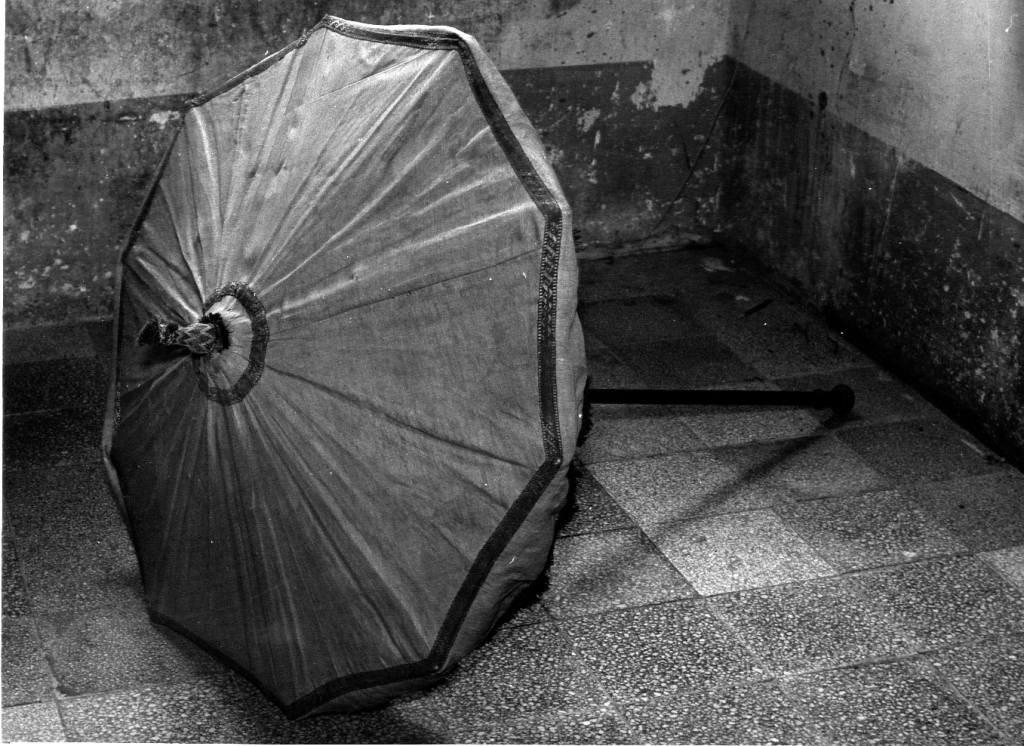 ombrellino processionale - manifattura laziale (sec. XIX)
