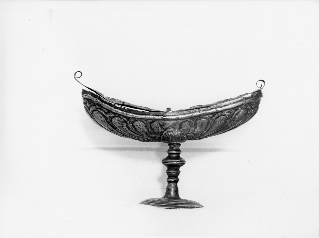 navicella portaincenso - ambito laziale (sec. XVII)
