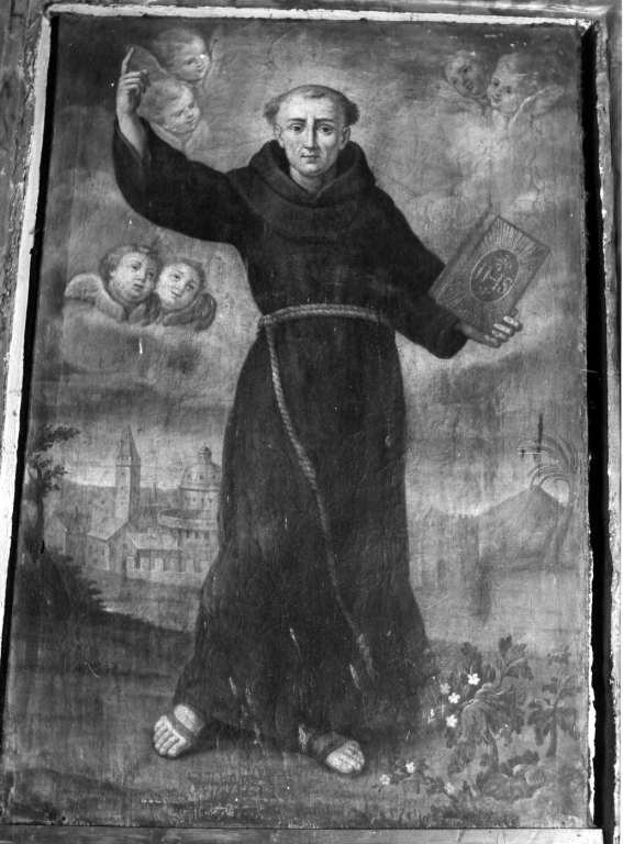 San Bernardino da Siena (dipinto) - ambito laziale (sec. XVI)