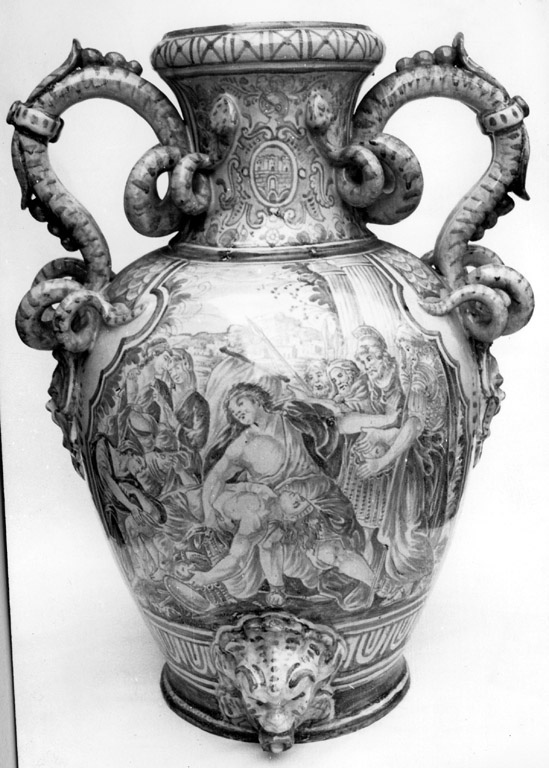 vaso - manifattura di Savona, manifattura romana (sec. XVIII)