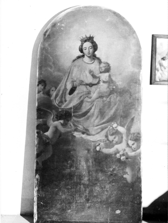 Madonna del Rosario (dipinto) - ambito laziale (sec. XVIII)