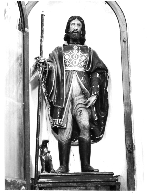 San Rocco (statua) - ambito laziale (sec. XIX)