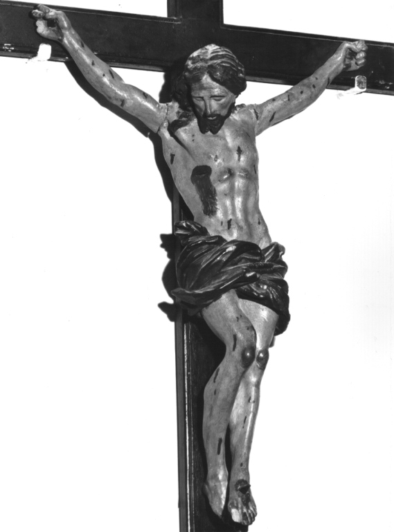 Cristo crocifisso (scultura) - ambito laziale (sec. XVIII)