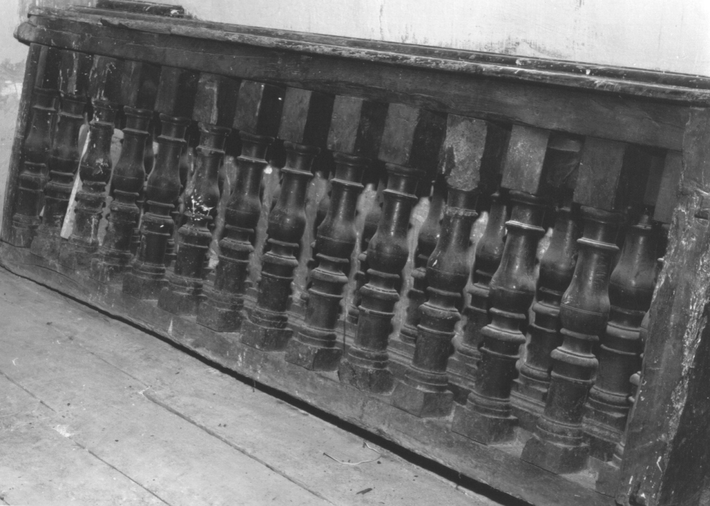 balaustrata - ambito laziale (fine sec. XIX)