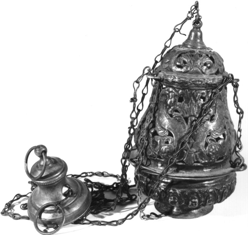 turibolo - a coppa - ambito laziale (seconda metà sec. XIX)