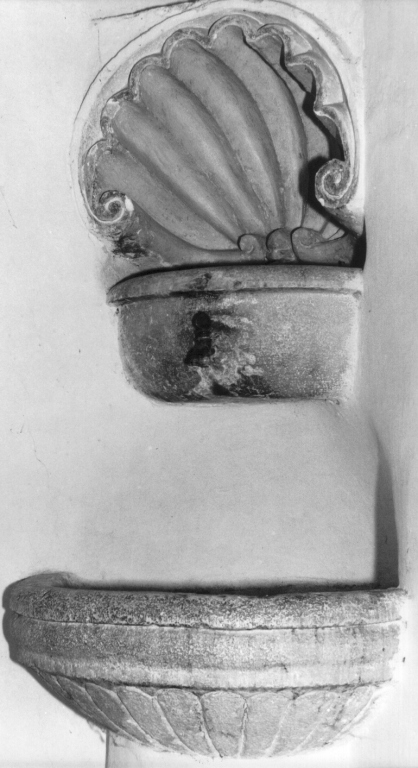 lavabo da sacrestia - ambito laziale (sec. XVIII)