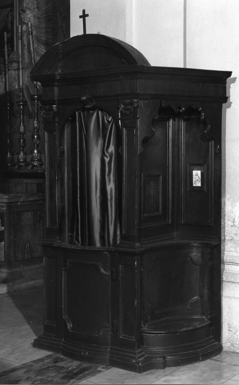 confessionale - ambito laziale (sec. XVIII)