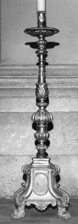 candeliere - ambito laziale (sec. XVIII)