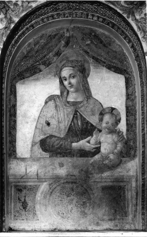 Madonna con Bambino (dipinto) di Antonio del Massaro detto Pastura (inizio sec. XVI)