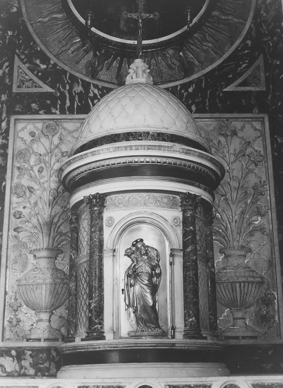 altare di Carimini Luca, D'Amico Domenico (sec. XIX)