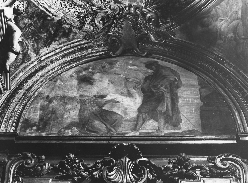 Sant'Antonio predice il martirio ad un fedele (dipinto) di Chiari Giuseppe Bartolomeo (sec. XVII)