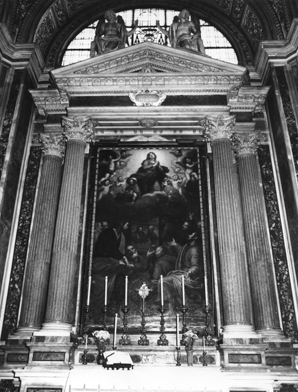 Assunzione di Maria (pala d'altare) di Cresti Domenico detto Passignano (sec. XVII)
