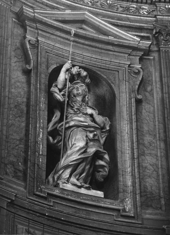 Le Virtù Cardinali (scultura, ciclo) di Naldini Pietro Paolo, Retti Leonardo (sec. XVII)