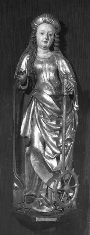 Santa Caterina d'Alessandria (statua) - ambito tedesco (Norimberga), ambito tedesco (Norimberga) (ultimo quarto sec. XV)